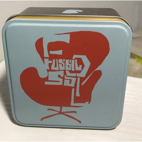 Fossil Watch Womens F2 Stainless Steel Black Link Watch Original Tin Box - Picture 8 of 16